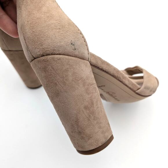 Sam Edelman Yancy Ankle Strap Block Heel Sandals Women's Size US5M EU35 - Picture 9 of 12